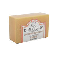Purenaturals Hand Made Soap Grape Fruit| Lemongrass - 125g (Set of 4)