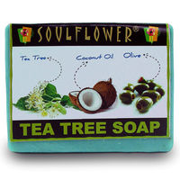 Soulflower Tea Tree Soap - 150 gms