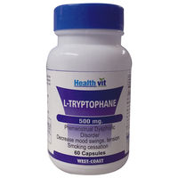 Healthvit L- Tryptophane 500mg 60 Capsules