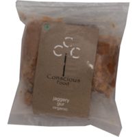 Conscious Food Organic Sugarcane Jaggery 500Gms