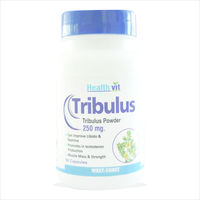 HealthVit Tribulus Powder 250 mg 60 Capsules (Pack of 2)