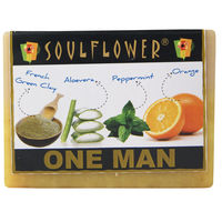 Soulflower One Man Soap 100% Vegan Soap - 150 gms