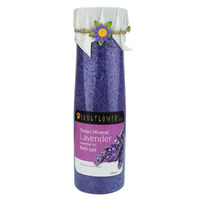 Soulflower Lavender Bath Salt - 400 gms