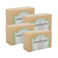 Pure Naturals Hand Made Soap Ginger| Lime - 125g (Set of 4)