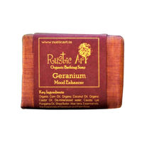 Rustic Art - Organic Geranium Soap - 100 gms