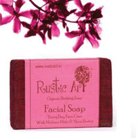 Rustic Art - Organic Facial Soap - 100 gms