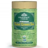 Organic India Tulsi Green Tea 100 Gms Tin
