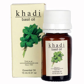 Khadi Basil Oil - 15 ml