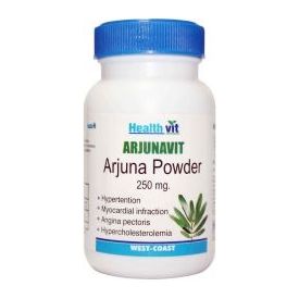 HealthVit ARJUNAVIT Arjuna Powder 250 mg 60 Capsules (Pack Of 2)