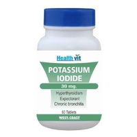 Healthvit Potassium Iodide 30mg 60 Tablets