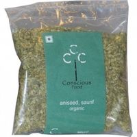 Conscious Food Organic Aniseed / Sweet Fennel (Saunf) 100Gms