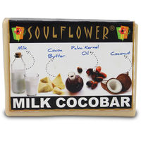 Soulflower Milk Cocobar 100% Veg Soap - 150 ms