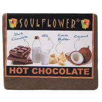 Soulflower Hot Chocolate Soap - 150 gms