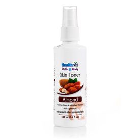 Healthvit Bath & Body Moisturizer Almond Skin Toner 100ml