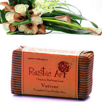Rustic Art - Organic Vetiver Soap - 100 gms