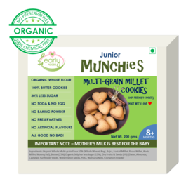 Early Foods Organic Multi-grain Millet Cookies 200g