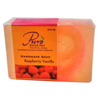 Puro Raspberry Vanilla Handmade Soap - 100 gms