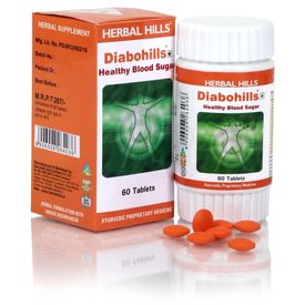 Herbal Hills Diabohills Veg 60 Tablets