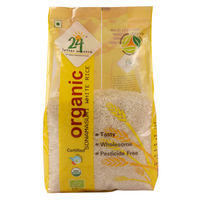 24 Letter Mantra Sonamasuri Raw Rice Polished, 1 kg, 1 kg