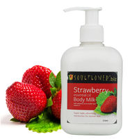 Soulflower Strawberry Body Milk - 250 ml