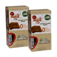 Pure Naturals Diets Chikki Coconut Flakes Chikki - 100g (Set of 2)