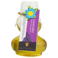 Soulflower Lavender Aroma Massage Oil - 90 ml
