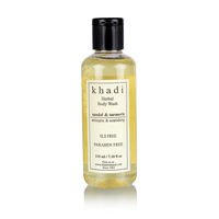 Khadi Sandal & Turmeric Body Wash - SLS & Paraben Free - 210 ml
