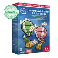 Early Foods Instant Foxtail Millet & Lotus Seeds Porridge Mix 200g