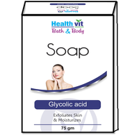 Healthvit Bath & Body Glycolic Acid Soap 75g