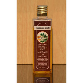 Woods and Petals Herbal Body Massage Oil 100mL