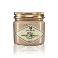 Just Herbs Sanface Skin Tightening Sandal Glow Pack - 150 gms