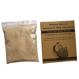 Maduban Naturals Pomegranate Face & Body Scrub - 100 Gms