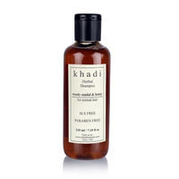 Khadi Woody Sandal & Honey Herbal Shampoo - SLS & Paraben Free (For Normal Hair) - 210 ml