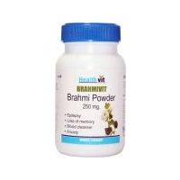 HealthVit BRAMHIVIT Bramhi Powder 250mg 60 Capsules(Pack of 2)