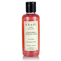 Khadi Rose and Honey Body Wash - SLS & Paraben Free