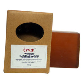 TVAM Handmade Soap Woody Sandalwood 100Gm