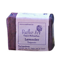Rustic Art - Organic Lavender Soap - 100 gms