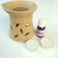 SOIL Clay Look Burner with Lavender Oil 10mL
