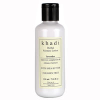 Khadi Lavender Fairness Lotion - With Sheabutter - Paraben Free - 210 ml
