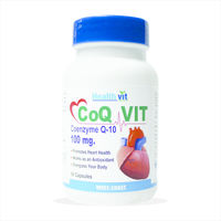 HealthVit Co-Qvit CO-Q 10 Enzyme 100 mg 60 capsules