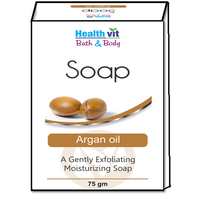 Healthvit Bath & Body Argan Oil Soap 75g