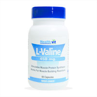 HealthVit L-Valine 450 mg 60 capsules