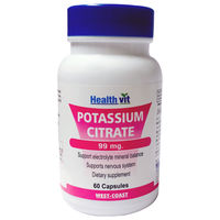 Healthvit Potassium Citrate 99mg 60 Capsules