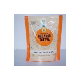 Organic Tattva Organic Urad Dal Whole White 500 gm