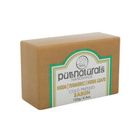 Purenaturals Hand Made Soap Neem| Turmeric| Neem Leafs - 125g (Set of 4)