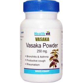 HealthVit Vasaka Powder 250 mg 60 Capsules (Pack Of 2)