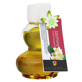 Soulflower Jasmine Aroma Massage Oil - 90 ml