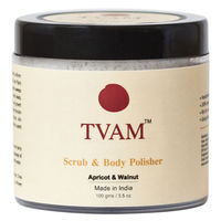 Tvam Scrub And Body Polisher-Apricot And Walnut - 100 Gms