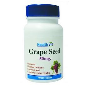 HealthVit Grape Seed 50mg 60 Capsules