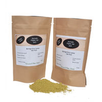 Woods and Petals Organic Moringa and Curry Leaves Hair Pack combo 2